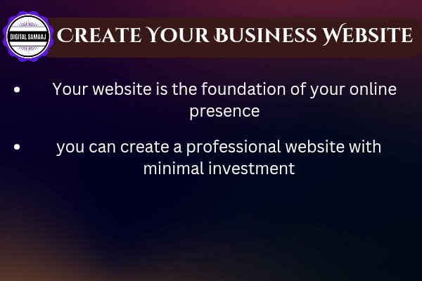 Create Your Business Website
