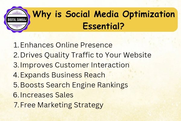 Why is Social Media Optimization Essential