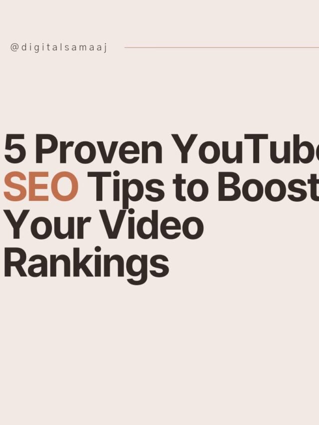 5 Proven YouTube Tips to Boost Your Video Rankings