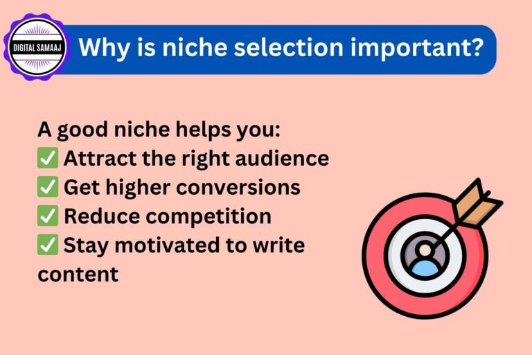 Why is niche selection important